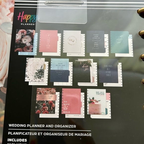 The Happy Planner Undated Wedding Planner and Organizer - Picture 4 of 8